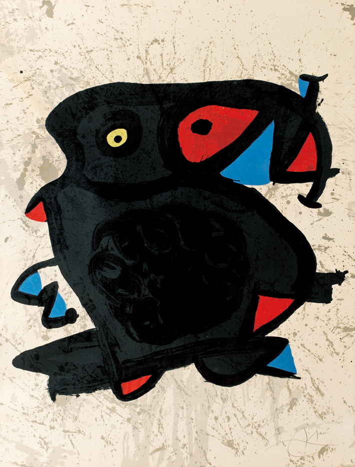  胡安·米罗 Joan Miró ——米罗海报展作品4